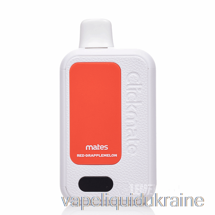 Vape Ukraine 7 Daze Clickmate 15000 Disposable Kit Red GrappleMelon